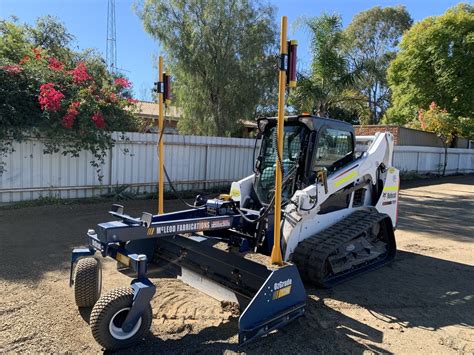 how to mount spectra receiver to skid steer equipment|skid steer laser level attachments.